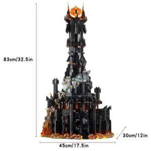 Alternative view of Tour noire de Barad-dûr -  5471 pièces