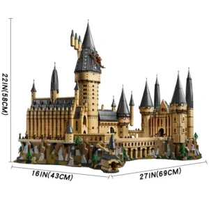 Alternative view of Château de Hogwartz (Poudlard) - 6020 pièces